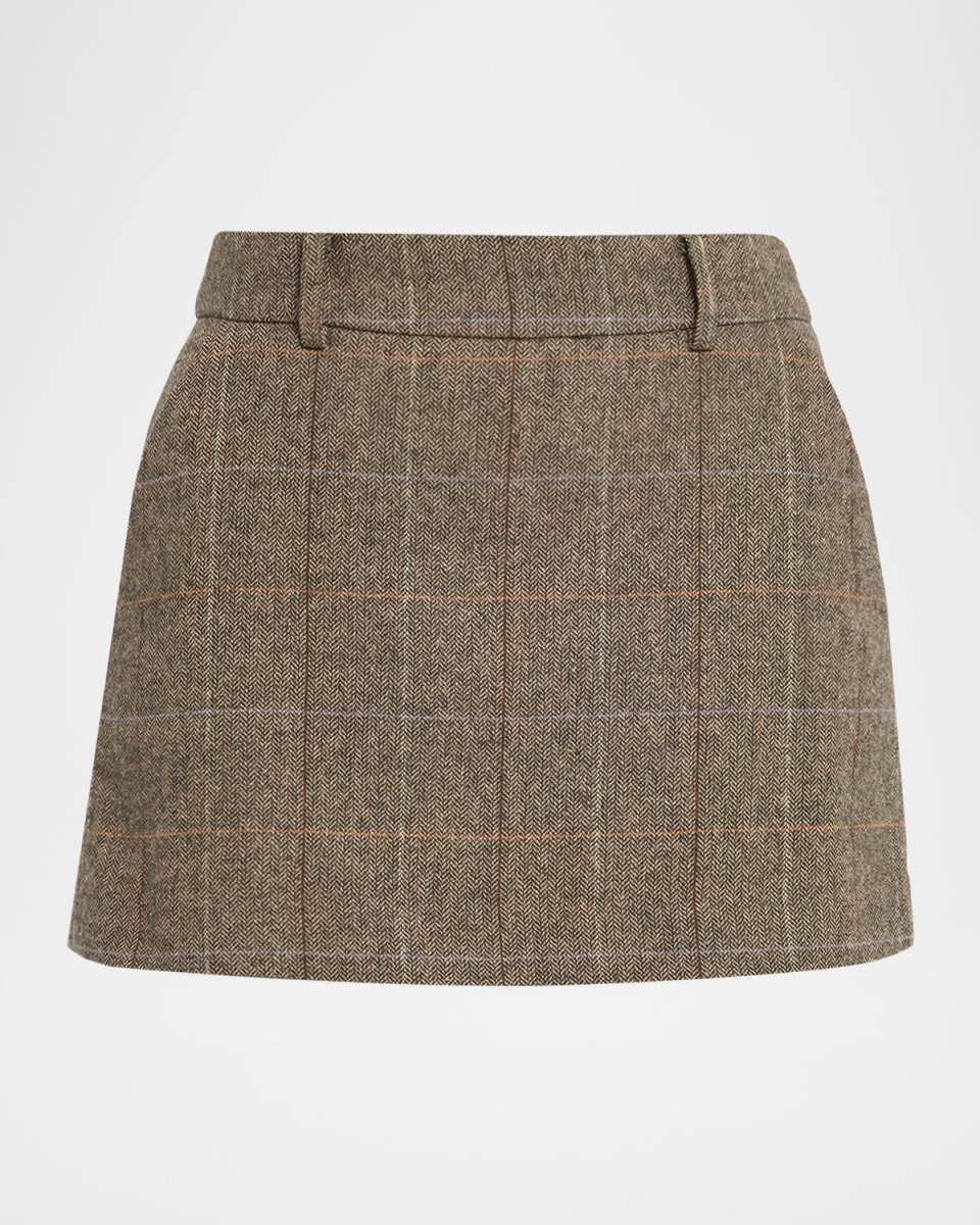 The Spencer Plaid Skort